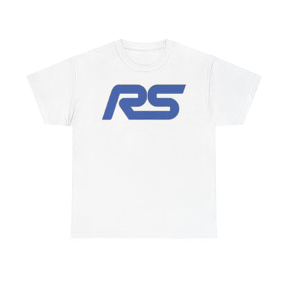 Ford Motor Company RS White Heavy Cotton Unisex T-Shirt