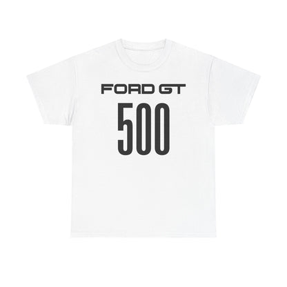 Ford Motor Company GT 500 White Heavy Cotton Unisex T-Shirt